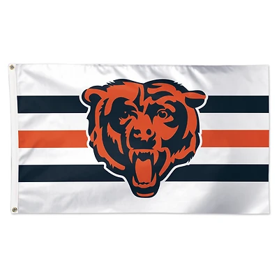 WinCraft Chicago Bears 3' x 5' Away Stripe 1-Sided Deluxe Flag