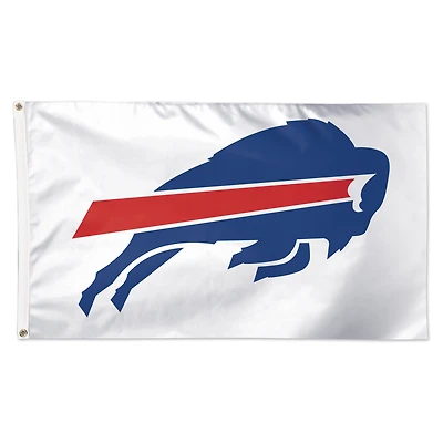 WinCraft Buffalo Bills 3' x 5' White 1-Sided Deluxe Flag