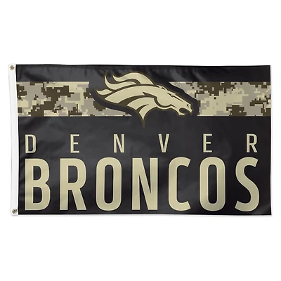 WinCraft Denver Broncos 3' x 5' Standard 1-Sided Deluxe Flag