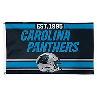 WinCraft Carolina Panthers 3' x 5' Established 1-Sided Deluxe Flag