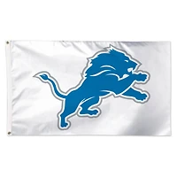 WinCraft Detroit Lions 3' x 5' White 1-Sided Deluxe Flag