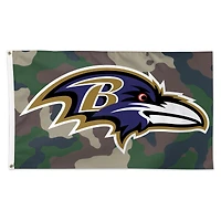 WinCraft Baltimore Ravens 3' x 5' Camo 1-Sided Deluxe Flag