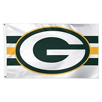 WinCraft Green Bay Packers 3' x 5' Away Stripe 1-Sided Deluxe Flag