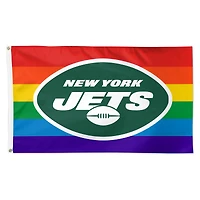 WinCraft New York Jets 3' x 5' Pride 1-Sided Deluxe Flag