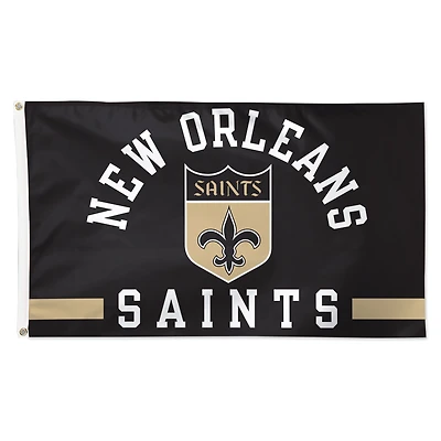 WinCraft New Orleans Saints 3' x 5' Classic Logo 1-Sided Deluxe Flag
