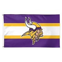 WinCraft Minnesota Vikings 3' x 5' Classic 1-Sided Deluxe Flag