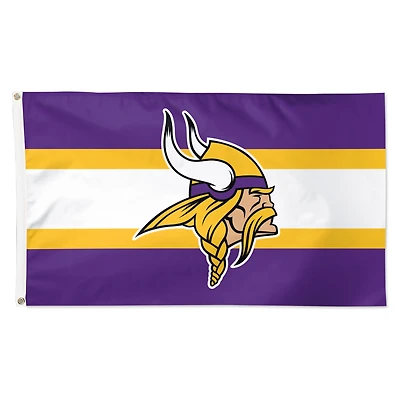 WinCraft Minnesota Vikings 3' x 5' Classic 1-Sided Deluxe Flag