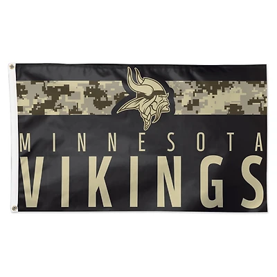 WinCraft Minnesota Vikings 3' x 5' Standard 1-Sided Deluxe Flag