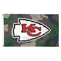 WinCraft Kansas City Chiefs 3' x 5' Camo 1-Sided Deluxe Flag