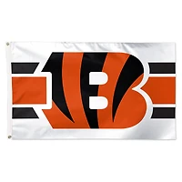 WinCraft Cincinnati Bengals 3' x 5' Away Stripe 1-Sided Deluxe Flag