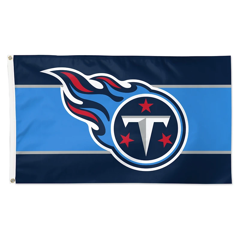 WinCraft Tennessee Titans 3' x 5' Horizontal Stripe 1-Sided Deluxe Flag