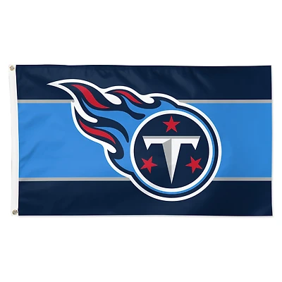 WinCraft Tennessee Titans 3' x 5' Horizontal Stripe 1-Sided Deluxe Flag