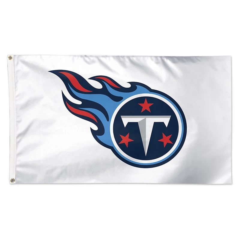 WinCraft Tennessee Titans 3' x 5' White 1-Sided Deluxe Flag