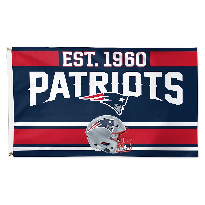 WinCraft New England Patriots 3' x 5' Established 1-Sided Deluxe Flag