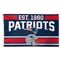 WinCraft New England Patriots 3' x 5' Established 1-Sided Deluxe Flag