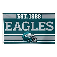 WinCraft Philadelphia Eagles 3' x 5' Established 1-Sided Deluxe Flag