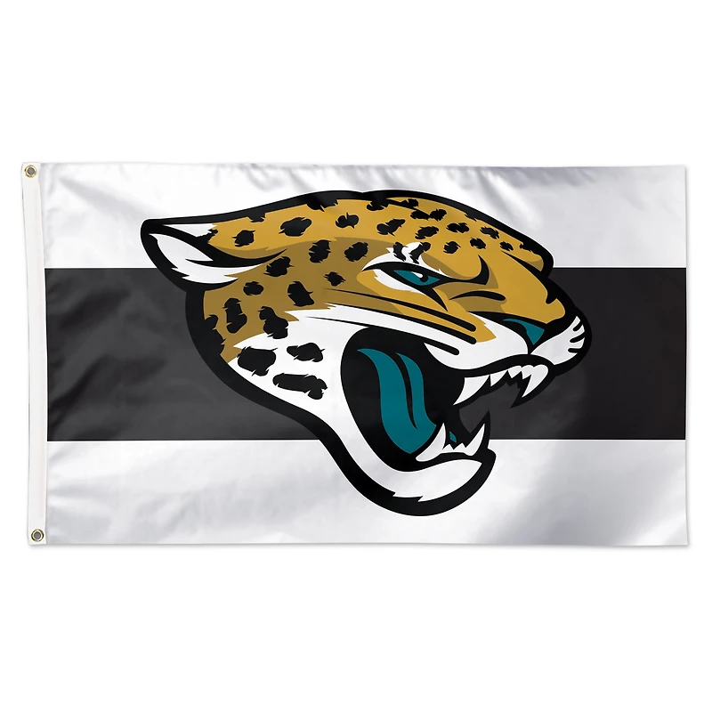 WinCraft Jacksonville Jaguars 3' x 5' Away Stripe 1-Sided Deluxe Flag