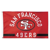 WinCraft San Francisco 49ers 3' x 5' Classic 1-Sided Deluxe Flag