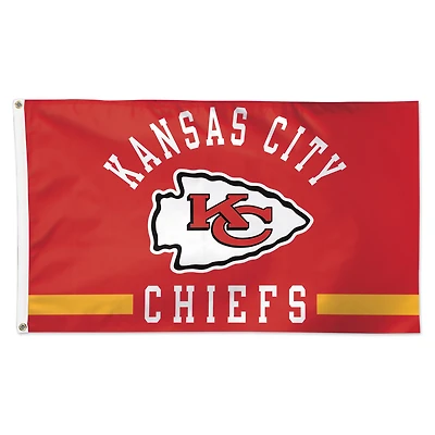 WinCraft Kansas City Chiefs 3' x 5' Classic Logo 1-Sided Deluxe Flag