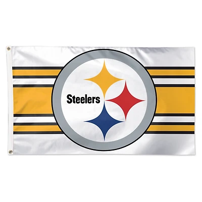 WinCraft Pittsburgh Steelers 3' x 5' Away Stripe 1-Sided Deluxe Flag