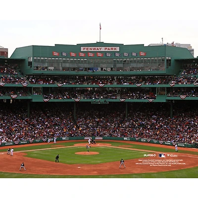 Boston Red Sox Unsigned Fenway Park Outfield View Photograph