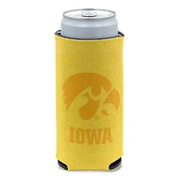WinCraft Iowa Hawkeyes 12oz. Team Logo Slim Can Cooler