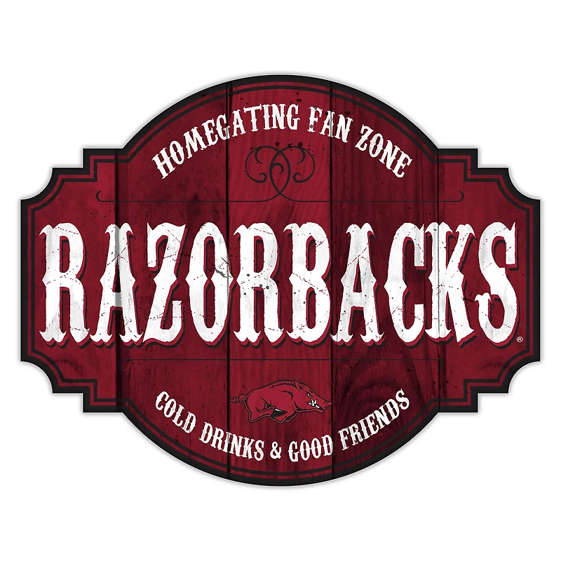 Arkansas Razorbacks 24'' Homegating Tavern Sign