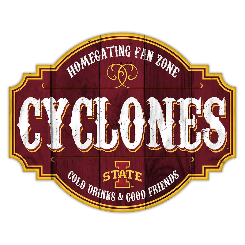 Iowa State Cyclones 24'' Homegating Tavern Sign