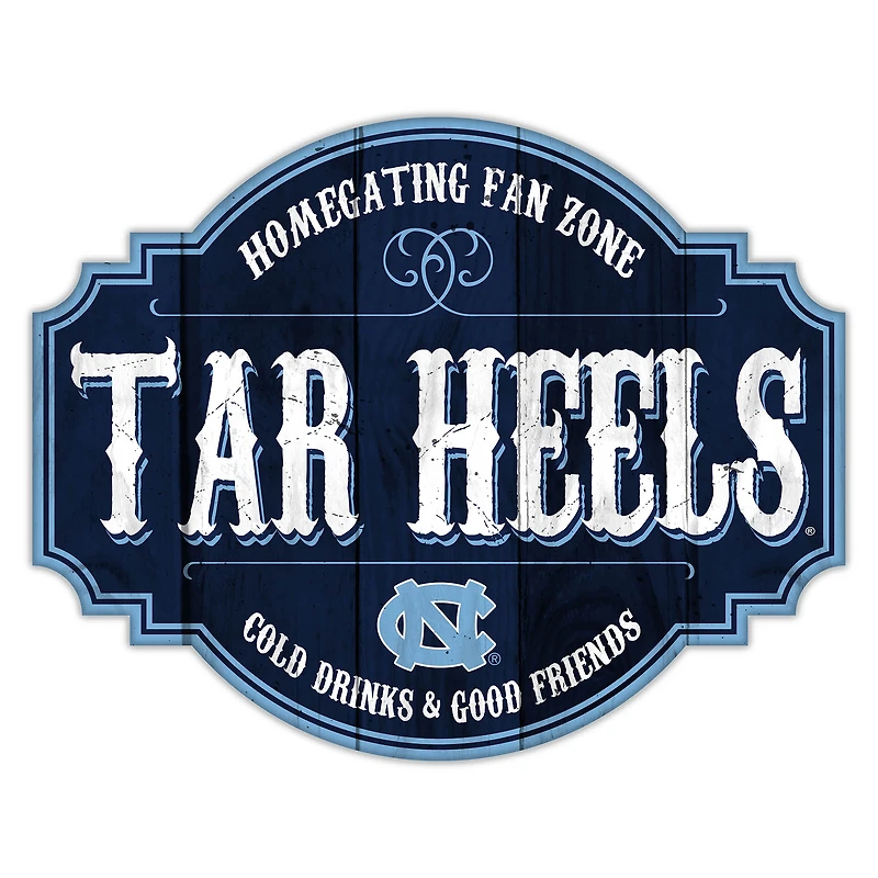North Carolina Tar Heels 24'' Homegating Tavern Sign