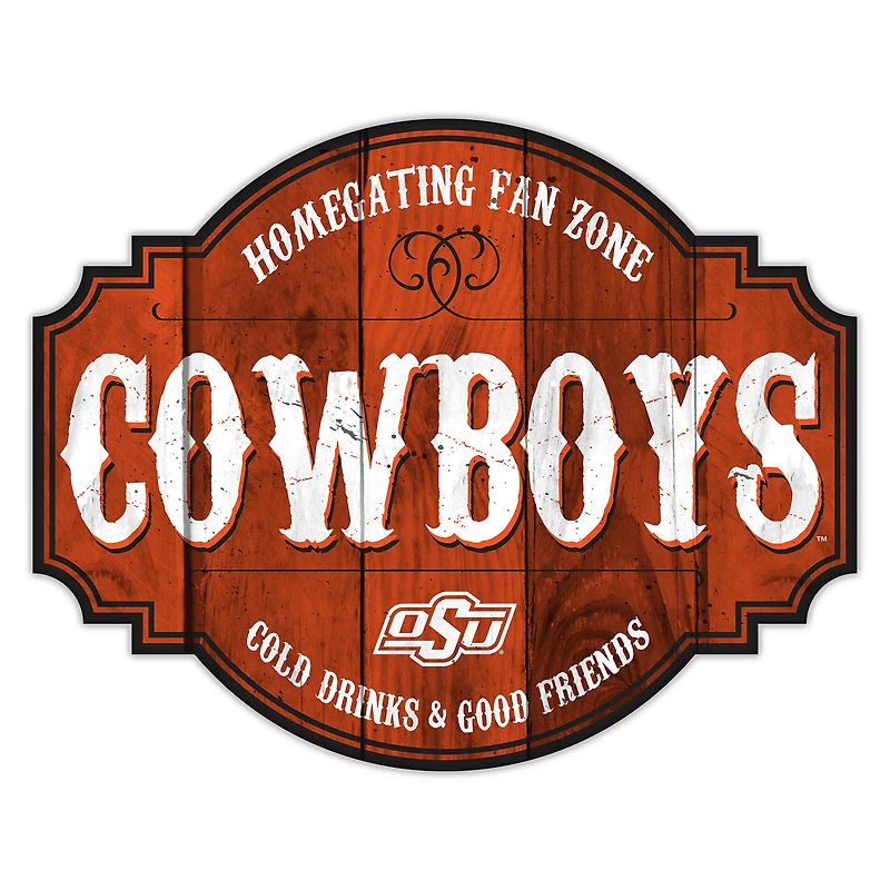 Oklahoma State Cowboys 24'' Homegating Tavern Sign
