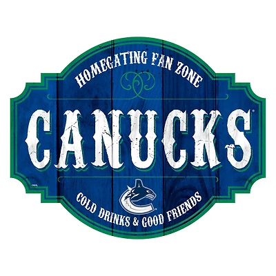Vancouver Canucks 24'' Homegating Tavern Sign