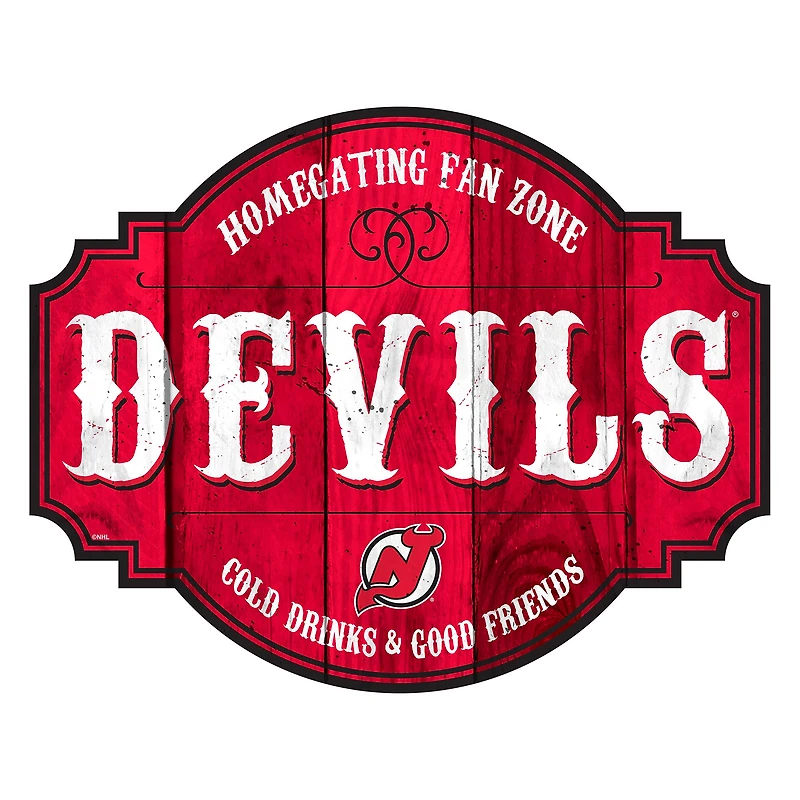 New Jersey Devils 24'' Homegating Tavern Sign