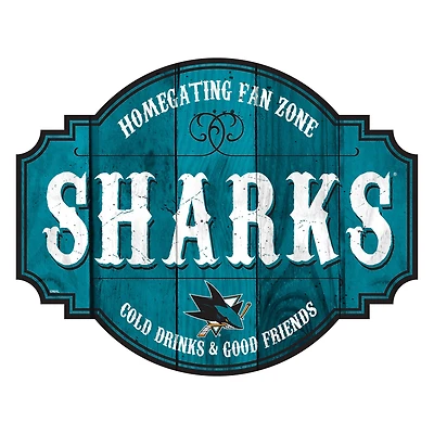 San Jose Sharks 24'' Homegating Tavern Sign