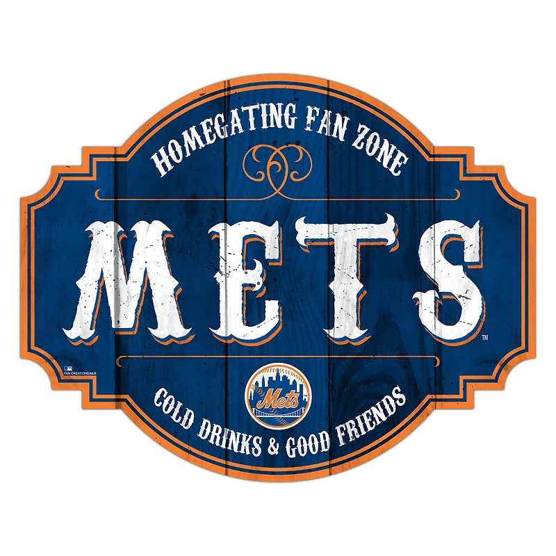 New York Mets 24'' Homegating Tavern Sign