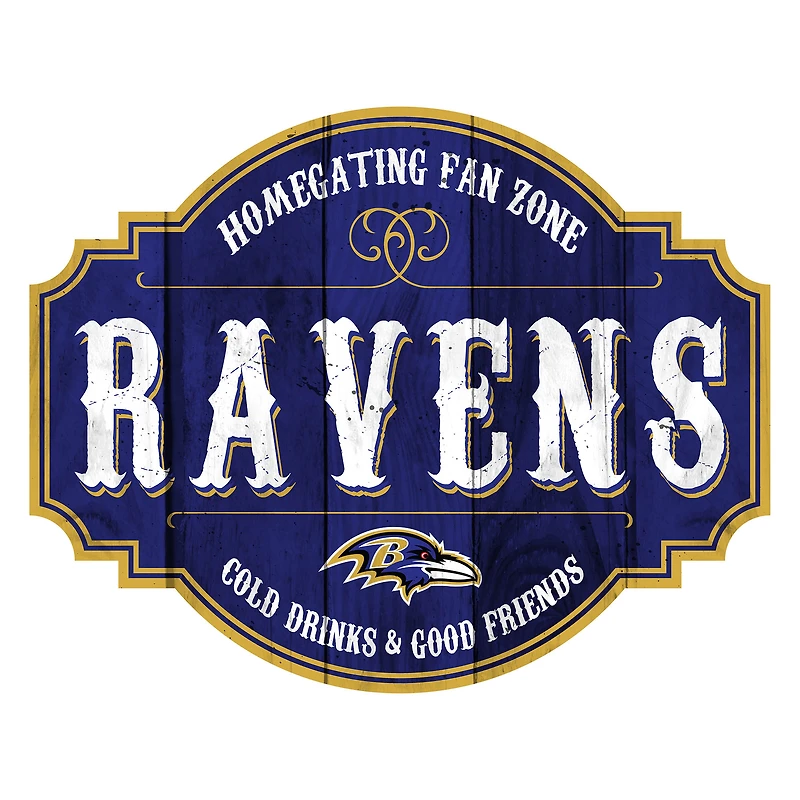 Baltimore Ravens 24'' Homegating Tavern Sign