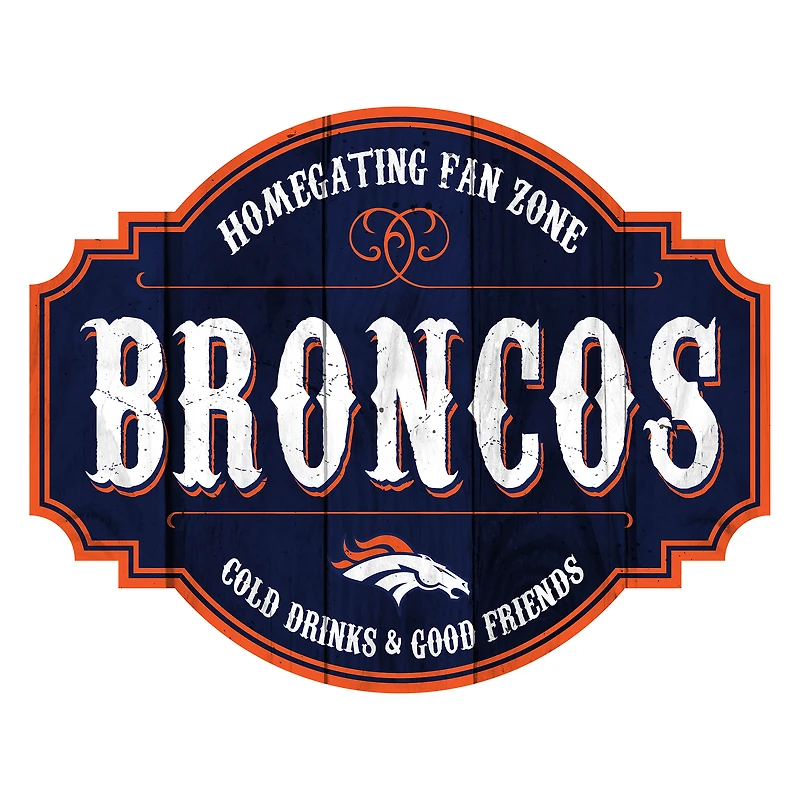 Denver Broncos 24'' Homegating Tavern Sign