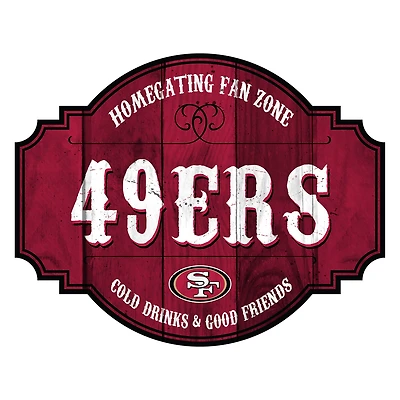 San Francisco 49ers 24'' Homegating Tavern Sign