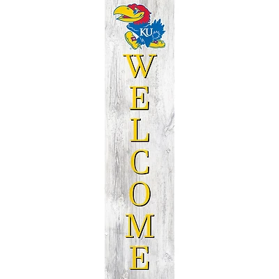 Kansas Jayhawks 48'' Welcome Leaner
