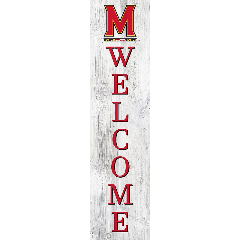 Maryland Terrapins 48'' Welcome Leaner