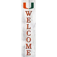 Miami Hurricanes 48'' Welcome Leaner