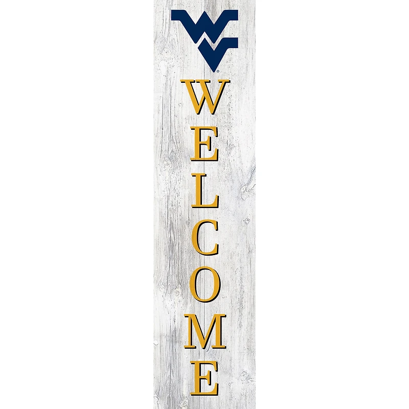 West Virginia Mountaineers 48'' Welcome Leaner