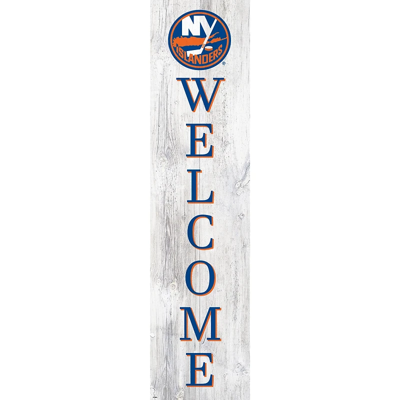 New York Islanders 48'' Welcome Leaner
