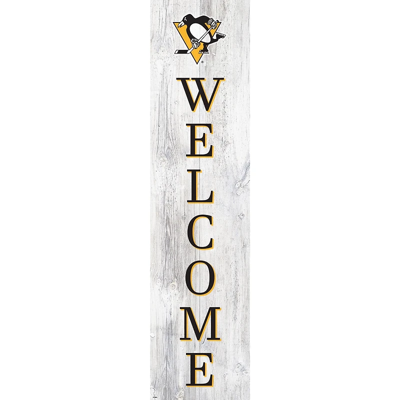 Pittsburgh Penguins 48'' Welcome Leaner