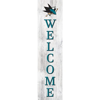 San Jose Sharks 48'' Welcome Leaner