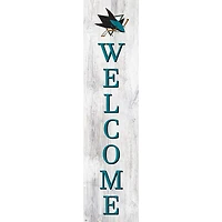 San Jose Sharks 48'' Welcome Leaner
