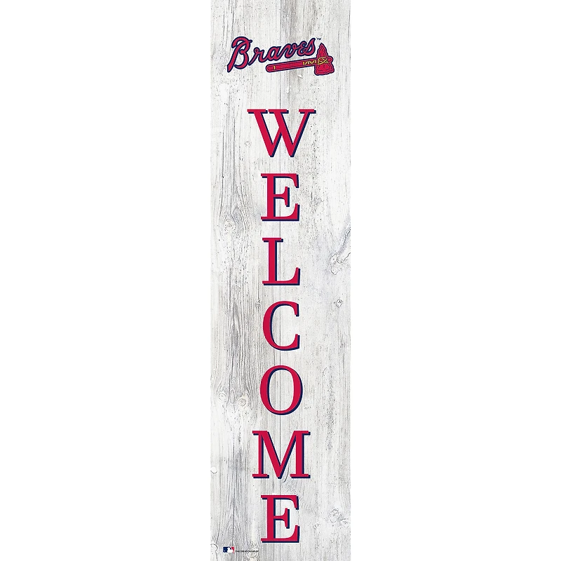 Atlanta Braves 48'' Welcome Leaner