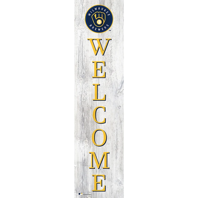 Milwaukee Brewers 48'' Welcome Leaner