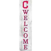 Cleveland Indians 48'' Welcome Leaner