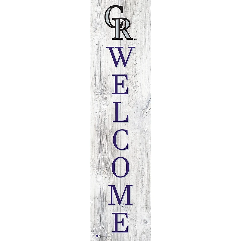 Colorado Rockies 48'' Welcome Leaner