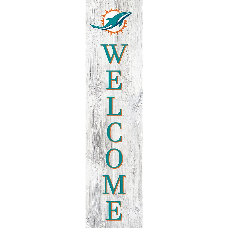 Miami Dolphins 48'' Welcome Leaner